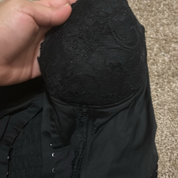 Black spaghetti strap Forever21 corset M - Picture 2 of 6